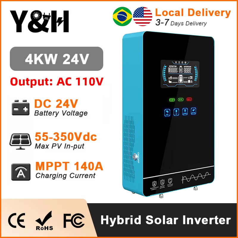 Drone Solar Charger - Y & H-Onduleur solaire hybride à