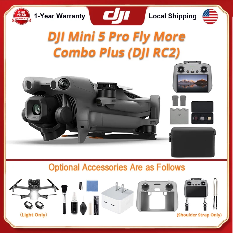 DJI Mini 5 Pro Fly More Combo  - Drone Strobe Light avis et prix
