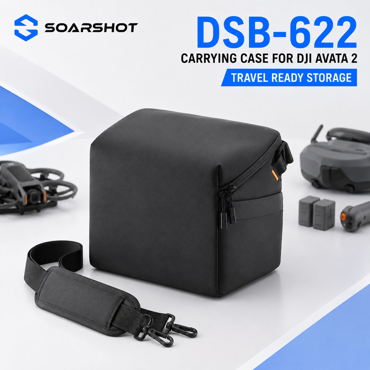 Étui de transport SOARSHOT pou - Drone Carrying Case avis et prix